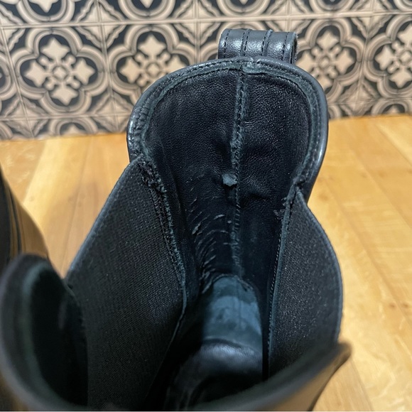 Veronica Beard Wells Leather Calf Chelsea Block Heel Boot size 10.5 to size 11 - Picture 8 of 14